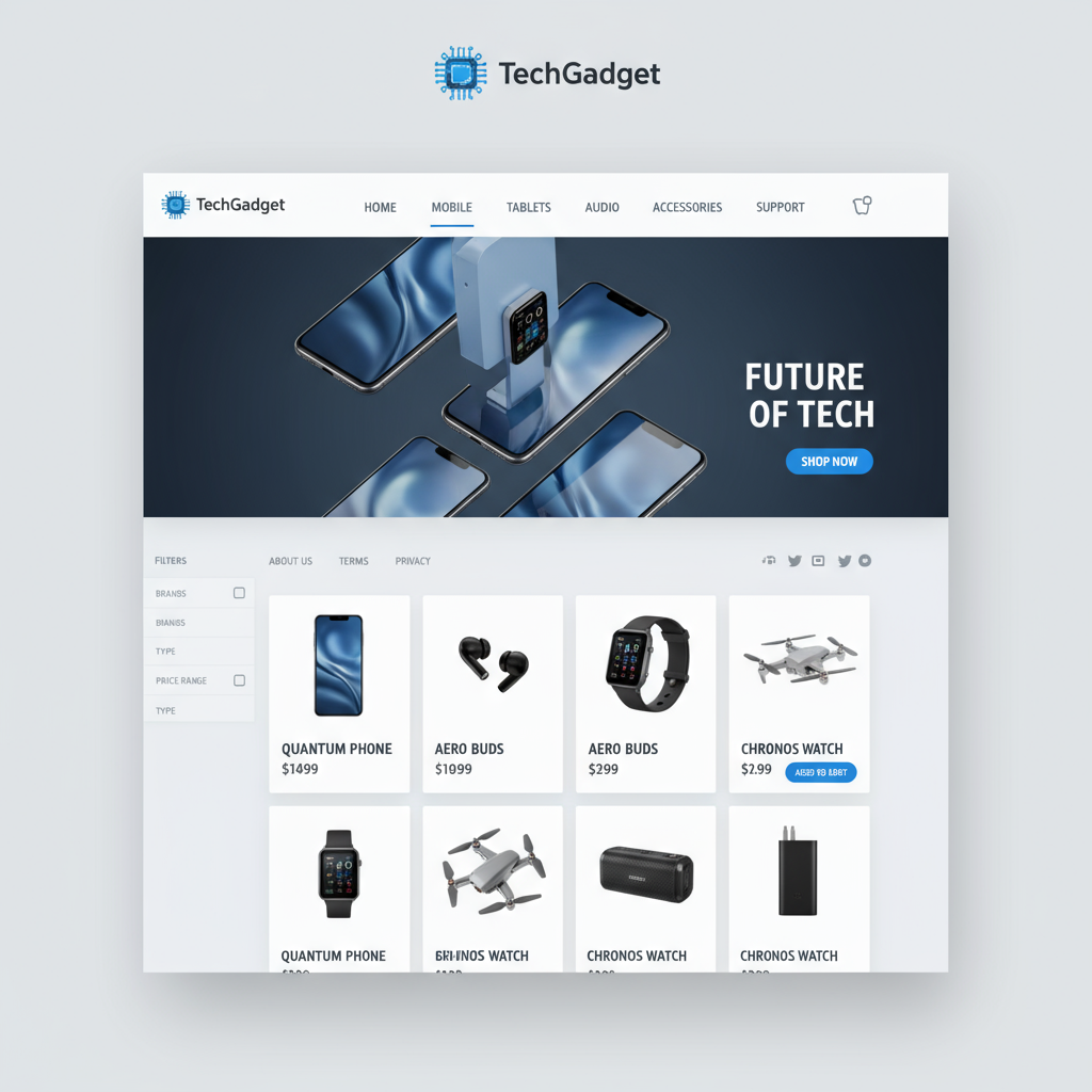 TechGadget Elite - E-commerce